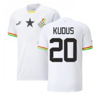 Ghana Mohammed Kudus #20 Domáci futbalový dres MS 2022 Krátky Rukáv